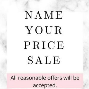 Name your Price Sale!